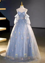 Periwinkle Princess Bloom Gown