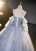Periwinkle Princess Bloom Gown