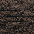 Midnight Veil Lace Two-Piece Gown