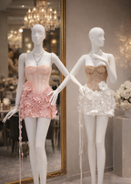 Giselle Strapless Sequin Mini Dress