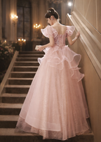 Princess Rosette Evening Gown