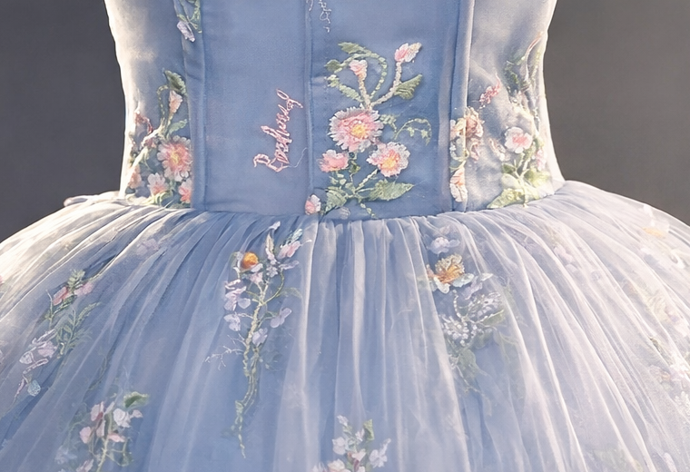 Periwinkle Princess Bloom Gown