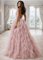 Blush Reverie Ball Gown