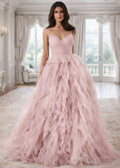 Blush Reverie Ball Gown