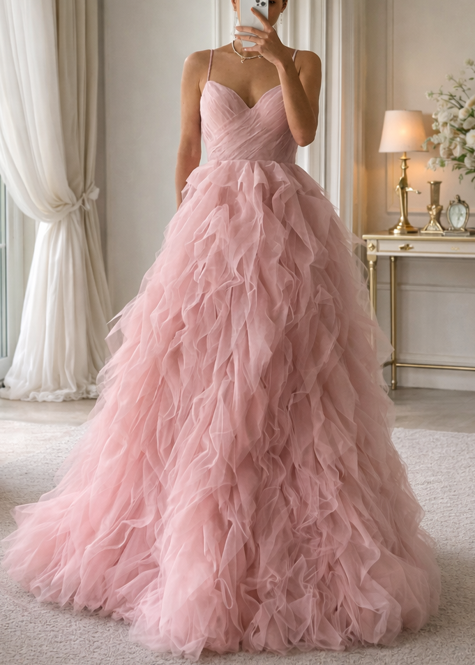 Blush Reverie Ball Gown