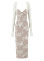 Lace Reverie Midi Dress