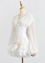 Lumière Petal Mini Dress